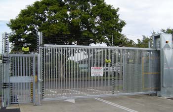 Motorised high security Gates