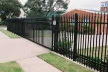 Automatic security sliding gate